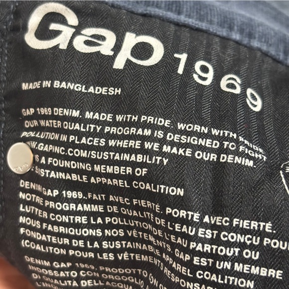 GAP Vintage style Mid-rise Dark Blue Bootcut Corduroys Sz 29 - Picture 3 of 9